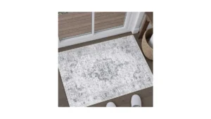 Hugear Washable 2×3 Entryway Area Rugs Retro Grey… Code