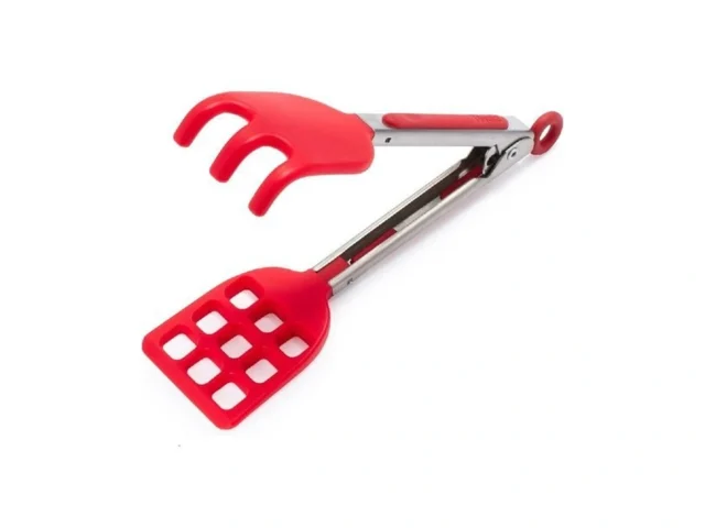 Tovolo Waffle Tongs Mini Silicone Kitchen Tongs For…