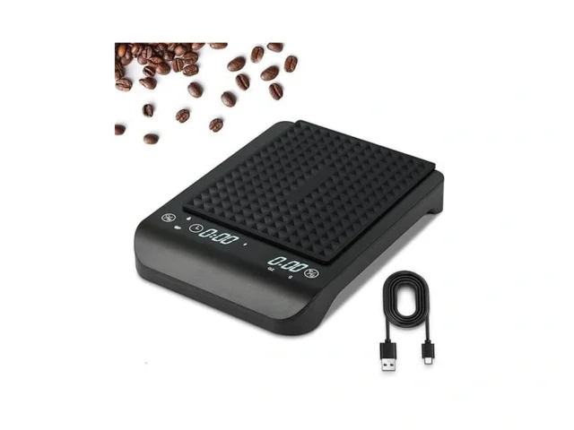 Coffee Scale With Timer Usb Rechargeable 1g 3kg… Code