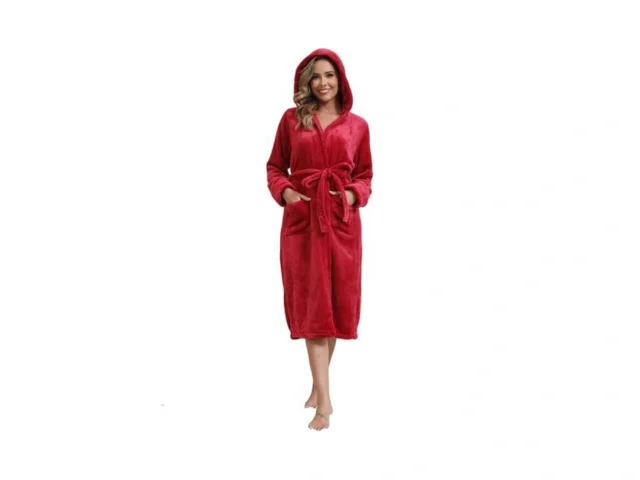Luxury – Plush – Robe – For – Adult Women Men Soft… Coupon