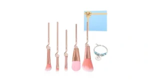 Anime Theme Cosmetic Brush Set 6pcs With Bracelet… Code