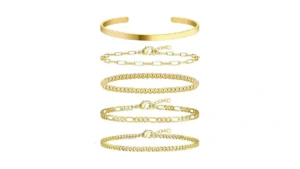 Wowshow Gold Bracelets For Women Bracelet Stack Set… Code