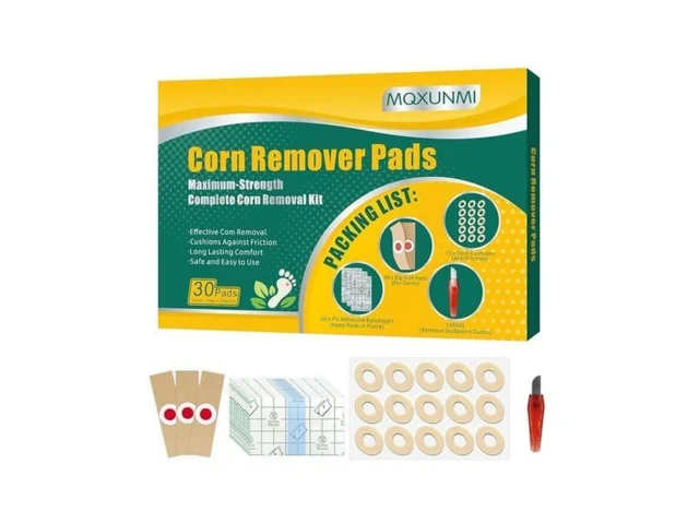 Corn Remover Pads For Feet Toes 30 Pack Fast… Code