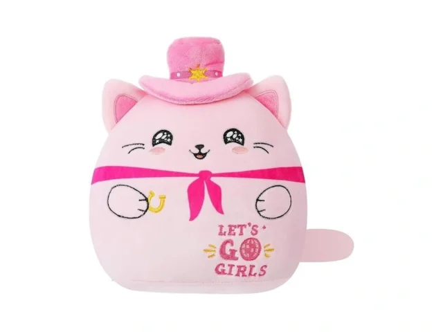 Niubehoho Cowboy Stuffed Animal Pink Cat – Cowgirl… Code