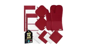 Oven Mitts Kitchen Towels And Dishcloths With Pot… Code