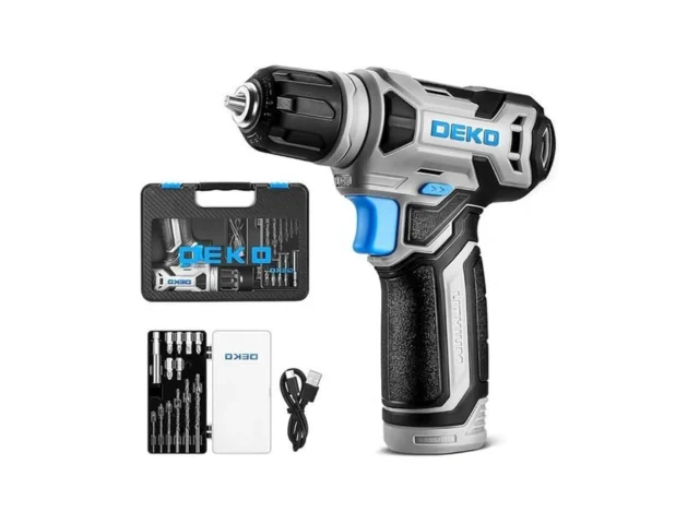 Dekopro 8v Cordless Drill Set Power Drill With 3 8… Coupon