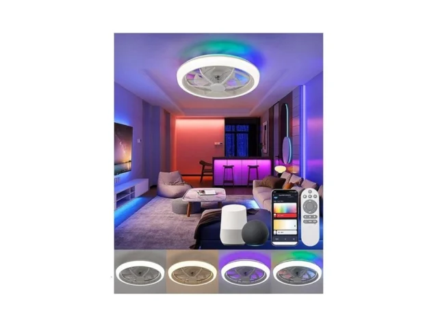 Kwinmyso 18 9 Modern Smart Ceiling Fan With Light… Code