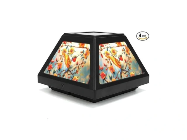 Sunpo Solar Post Cap Lights – 4×4 5×5 6×6 Fence… Coupon