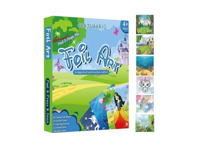 Cortunario Foil Art For Kids – Foil Fun Art Craft… Code