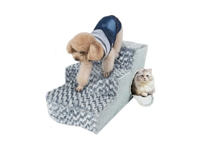 Rublelitie Dogs Steps Stairs For Bed 3-step Extra… Code