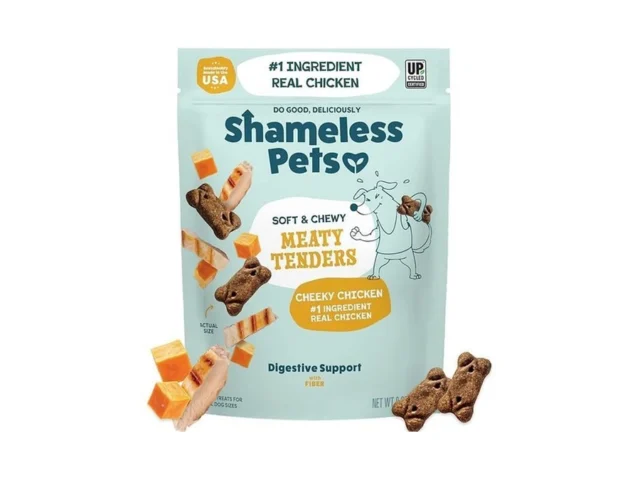Shameless Pets Soft Chewy Dog Treats Cheeky Chicken…