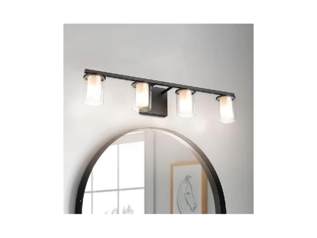 4-light Bathroom Vanity Light Fixtures Farmhouse… Code