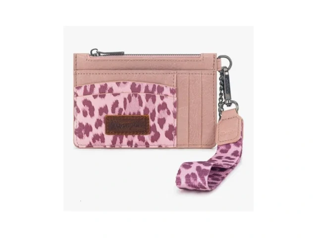 Montana West X Wrangler Credit Card Wallet Leopard… Code