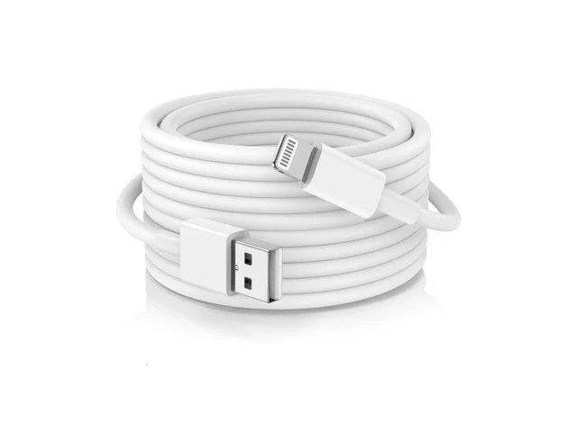 Qziiw Extra Long Iphone Charger Cable 15 Ft Apple… Code