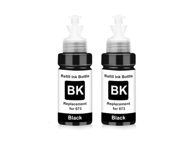 Yongairuink Compatible T673 Ink Bottles Replacement… Code