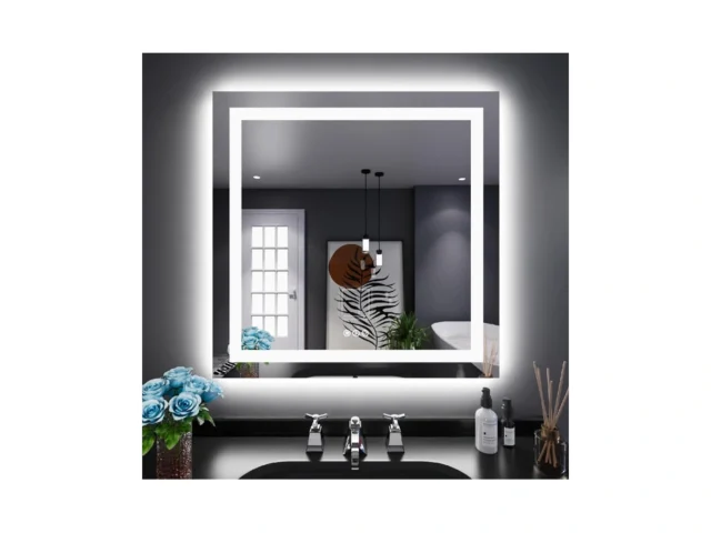 Loaao 32 X32 Led Bathroom Mirror With Lights… Coupon