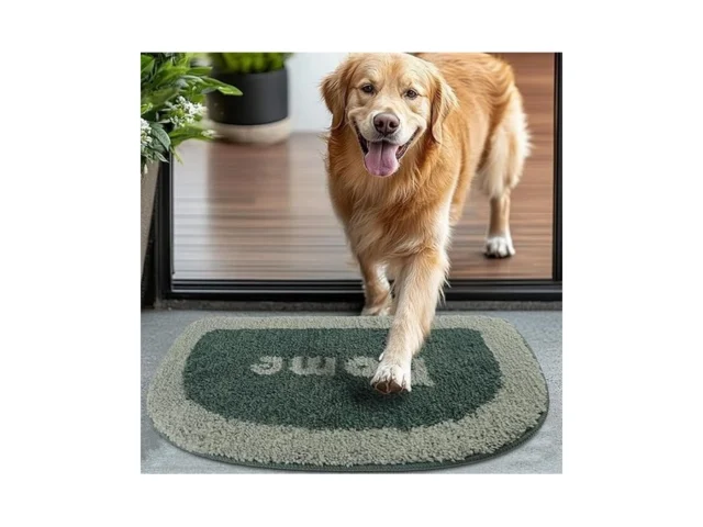 Ruruhome Doormat For Muddy Dog Paws Machine… Code
