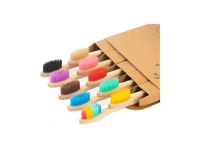 Nuduko Biodegradable Toothbrush 10 Pack Bamboo… Code