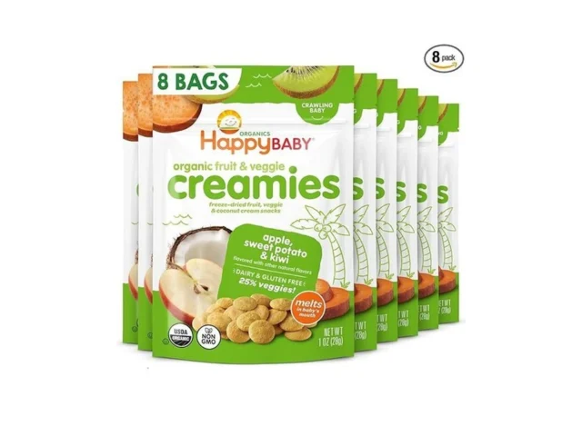 Happy Baby Organic Creamies Freeze Dried Fruit… Coupon