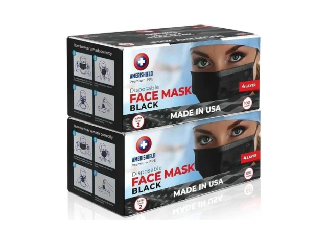 Amerishield Astm Level 2 Made In The Usa Disposable…