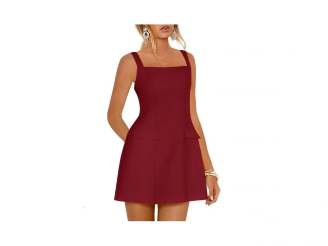 Prettygarden Womens Summer Sleeveless Mini Dress… Code