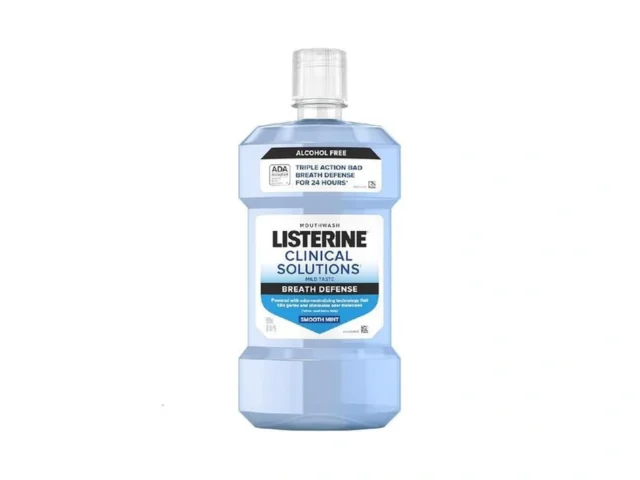 Listerine Clinical Solutions Breath Defense Alcohol…