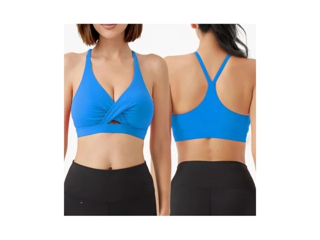 Oimzev V Neck Sports Bras For Women Medium Support… Coupon