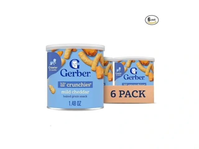 Gerber Stage 3 Baby Food Snacks Mild Cheddar Lil… Coupon