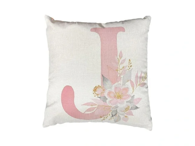 Pink Alphabet Covers Throw Pillow Covers 18 X 18… Code