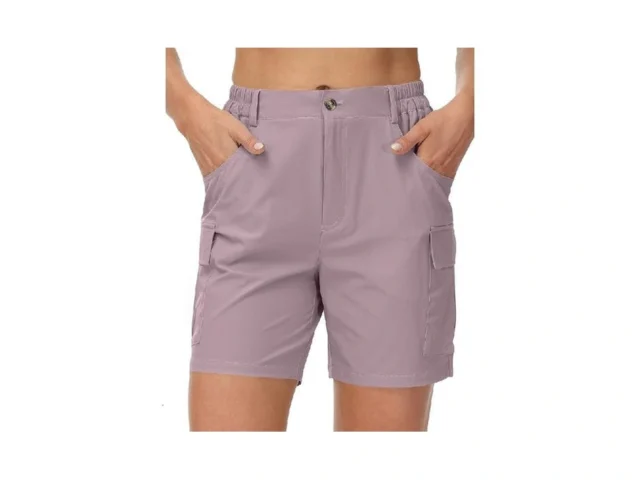 Cakulo Womens 6 Plus Size Bermuda Cargo Shorts… Code