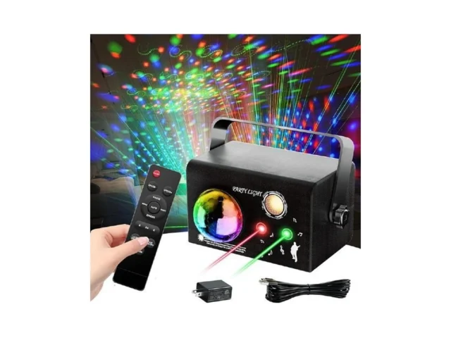 Square Party Lights 4 Modes Sound Activated Dj… Code