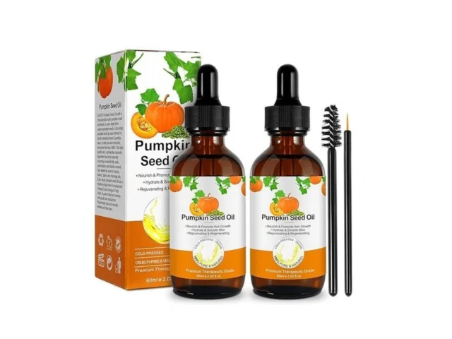 2 Pack Organic Pumpkin Seed Oil Pure Pumpkin Seed… Code