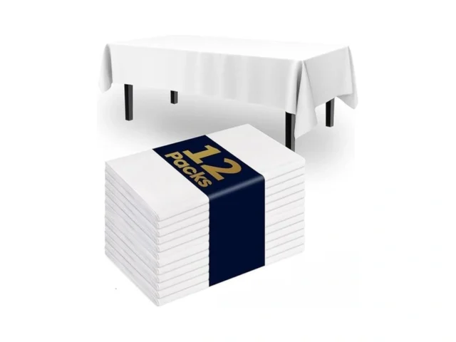 Liedrg Pureegg Disposable Plastic Tablecloth 12… Code