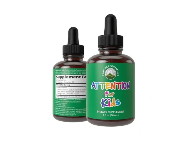 Kids Focus Drops Attention Deficit Liquid… Coupon