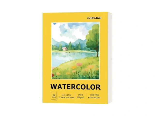 Watercolor Paper Pad 11 X14 Water Color Paper 140lb… Code