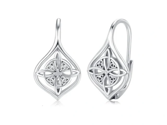 Tughra Leverback Earrings For Women – 925 Sterling… Coupon