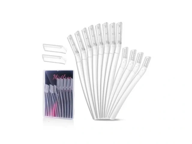 Dermaplane Razor For Women Face 12pcs Eyebrow… Code