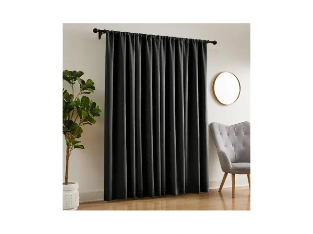 Wrensonge Blackout Curtains For Bedroom Black… Code
