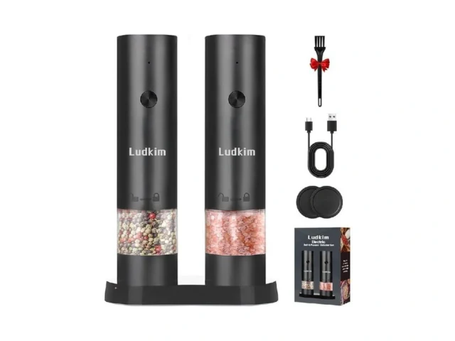 Electric Salt And Pepper Grinder Set Usb-c… Code