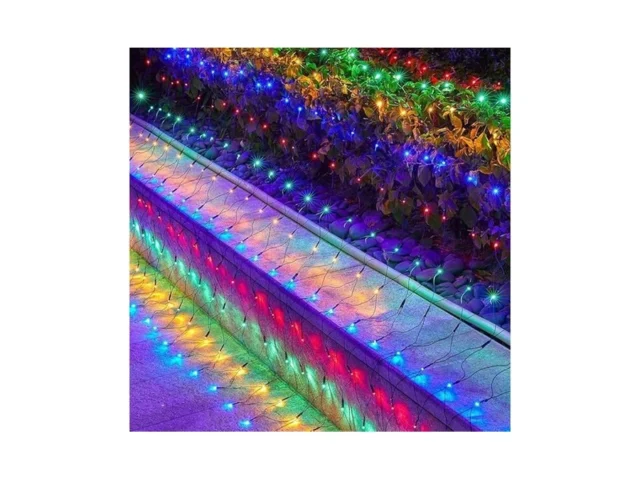 12 X 5ft 360 Led Christmas Net Lights Outdoor For… Code