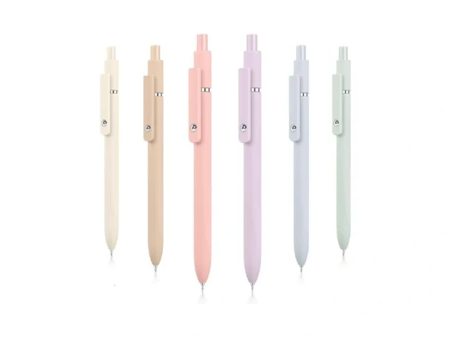 Hapikalor Gel Pens 6 Pcs 0 5mm Quick Dry Black Ink… Code