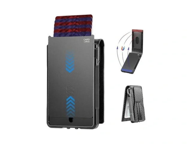 Wikabex Wallet For Men Ultra Slim Credit Card… Code