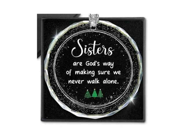 Sister Christmas Ornament 2025 Big Sisters… Code