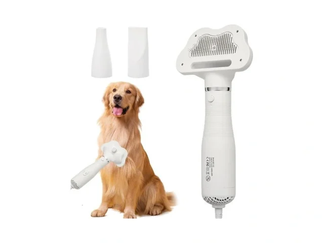 Professional Pet Grooming Dryer Brush 3-in-1 Dog… Code