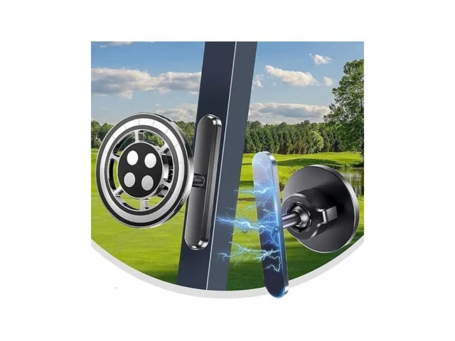 Magnetic Golf Cart Alloy Phone Holder Compatible… Code