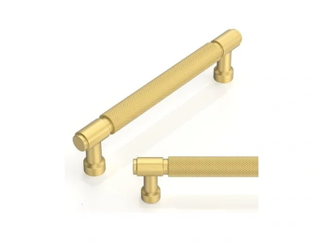 Talentedeco 10 Pack Brushed Gold Knurled Cabinet… Coupon