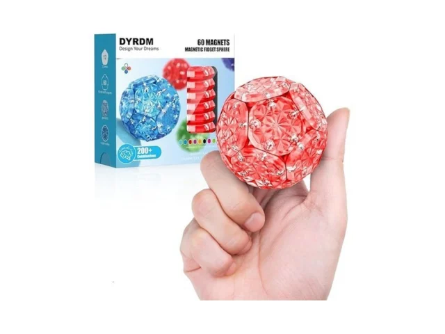 Dyrdm Magnetic Fidget Sphere 12 Pcs 200… Code