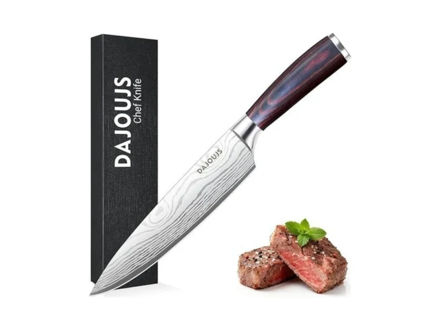 Chef Knife 8 Inch Kitchen Knife – Ultra Sharp… Code