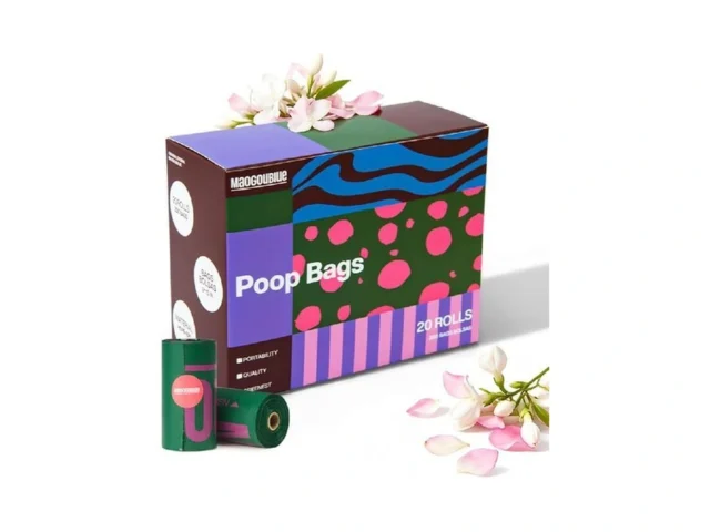 Maogoublue Dog Poop Bags Rolls – 300 Counts Leak… Code