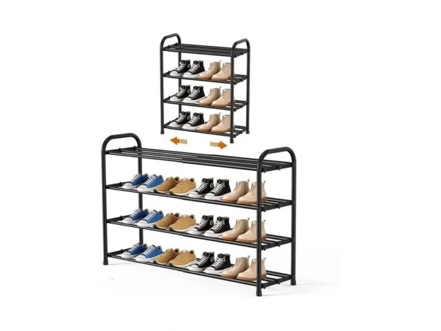 Ctxtker 4-tier Expandable Shoe Rack Adjustable… Coupon